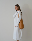 JANE - WHITE Jersey Dress