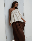 DETTE - Natural Linen Blouse