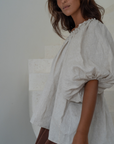 DETTE - Natural Linen Blouse