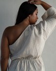 ATHENA - NATURAL Linen Jumpsuit
