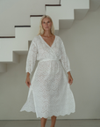 FLORENCE - WHITE Broderie Dress