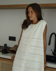 ADELE MINI - CREAM Knit Dress