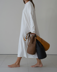 THE CYLINDER BAG - TAN