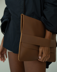 LAPTOP SLEEVE - TAN Genuine Leather