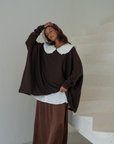 NIAMH - CHOCOLATE Oversized Knit Sweater
