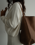 NIAS - CREAM Crop Sweater