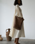 BUCKET - TAN Tote