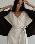 AD - NATURAL Linen Jumpsuit