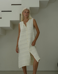 ADELE MIDI - CREAM Knit Dress
