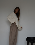 ADELINE - Cream Knit Sweater