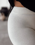 EMMETT - CREAM Knit Flairs