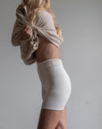 AIRE - CREAM Knit Short