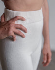 EAMON - CREAM Knit Pant