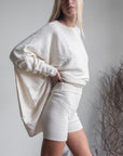 AIRE - CREAM Knit Short