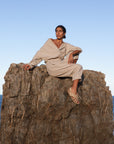 YANG - NATURAL Linen Jumpsuit