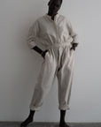 YANG - NATURAL Linen Jumpsuit