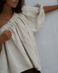 DETTE - Natural Linen Blouse