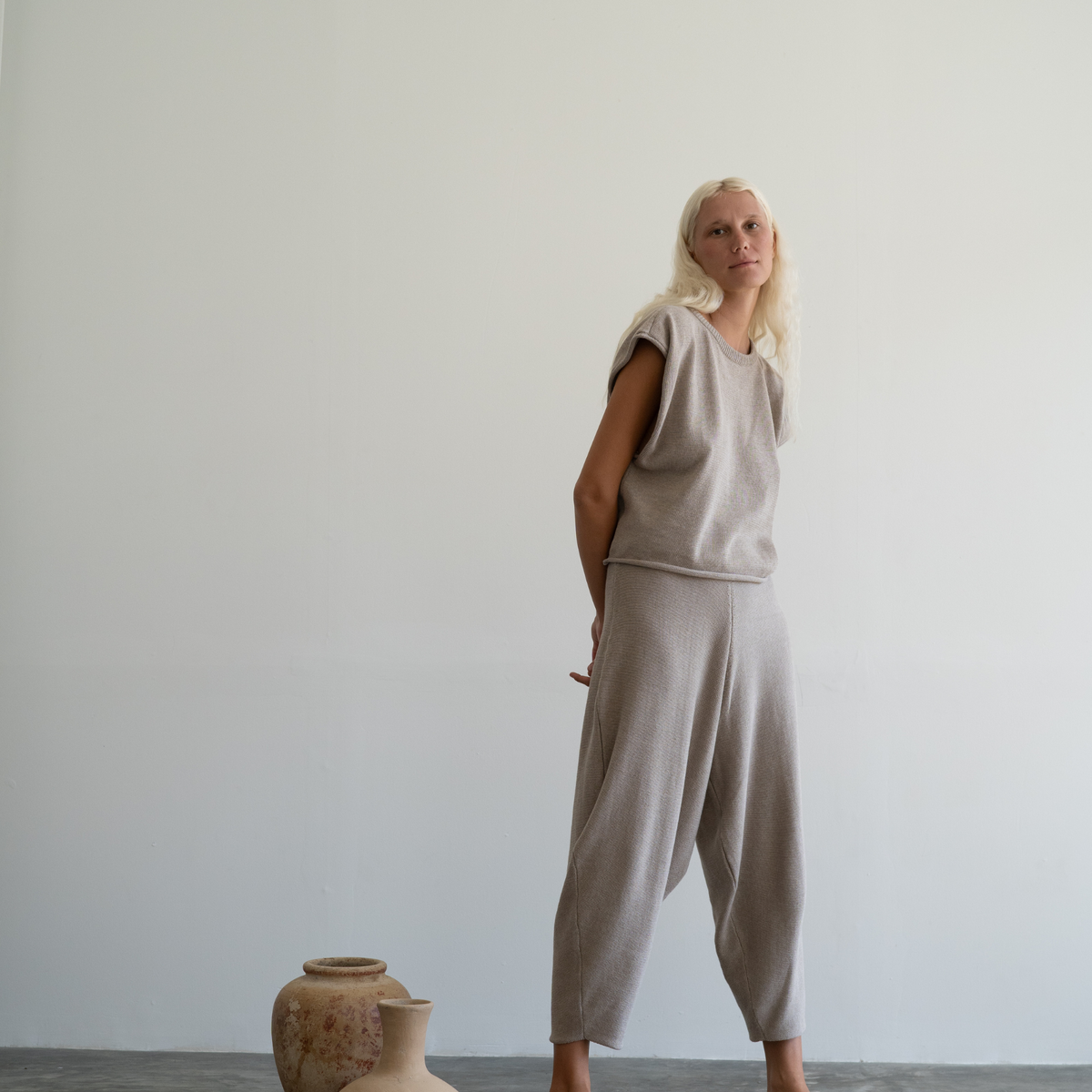 NORA- Fawn Knit Vest