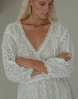FLORENCE - WHITE Broderie Dress