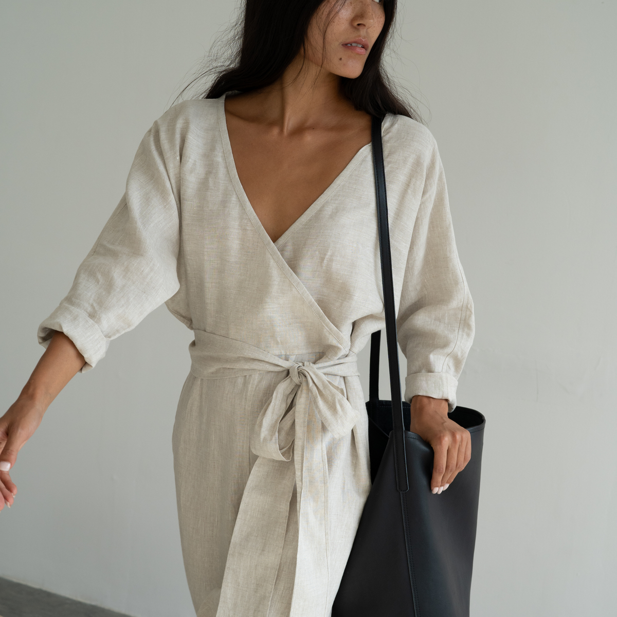 AD - NATURAL Linen Jumpsuit