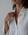 ELIZA - White Linen Shirt