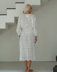 FLORENCE - WHITE Broderie Dress