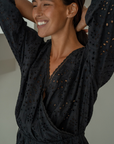 FLORENCE - BLACK Broderie Dress