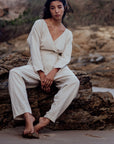 AD - Organic Pinstripe Jumpsuit