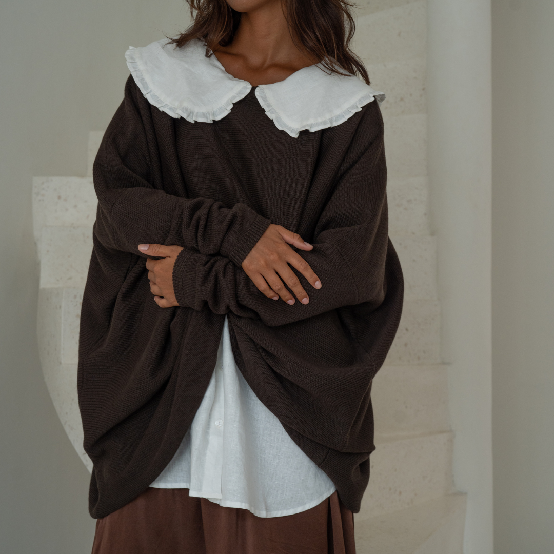 LILIANNE - WHITE Linen Blouse