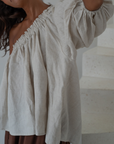 DETTE - Natural Linen Blouse