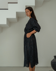 FLORENCE - BLACK Broderie Dress