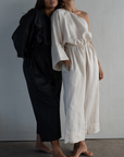ATHENA - NATURAL Linen Jumpsuit