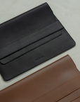 LAPTOP SLEEVE - BLACK Genuine Leather