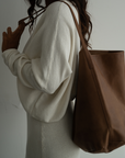 BUCKET - TAN Tote