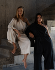 ATHENA - NATURAL Linen Jumpsuit