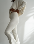 EMMETT - CREAM Knit Flairs