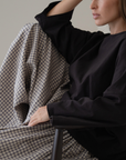 THE TEE - BLACK Jersey Oversized Shirt