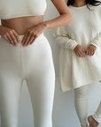 EAMON - CREAM Knit Pant