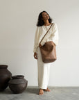 NIAS - CREAM Crop Sweater