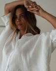 ELIZA - White Linen Shirt