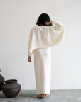 TILDA - CREAM Knit Skirt
