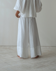 EZRA - White Linen Pant