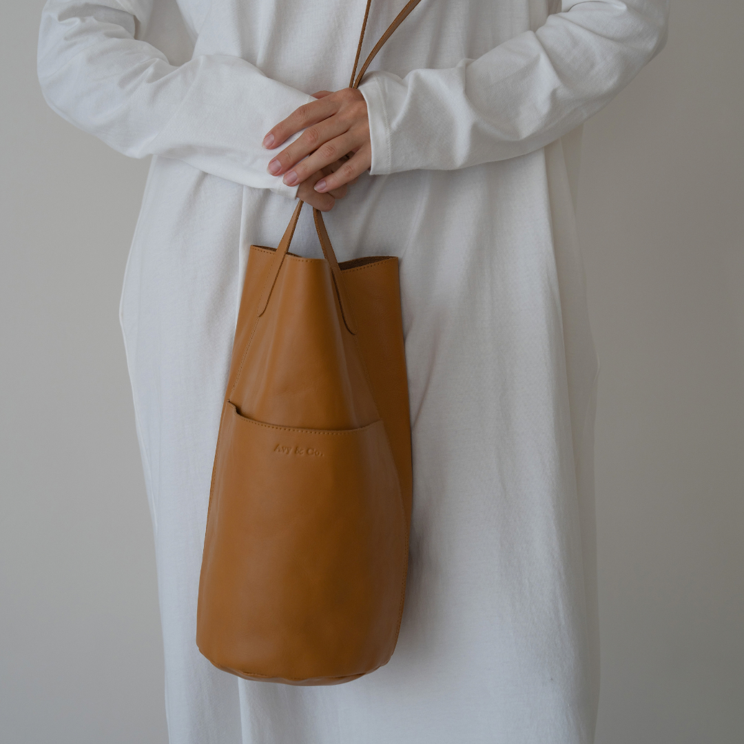 THE CYLINDER BAG - MUSTARD