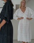 FLORENCE - BLACK Broderie Dress