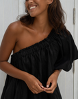 DETTE - BLACK Linen Blouse