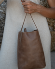 MINI BUCKET - TAN Tote