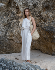 ATHENA - NATURAL Linen Jumpsuit