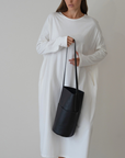 THE CYLINDER BAG - BLACK