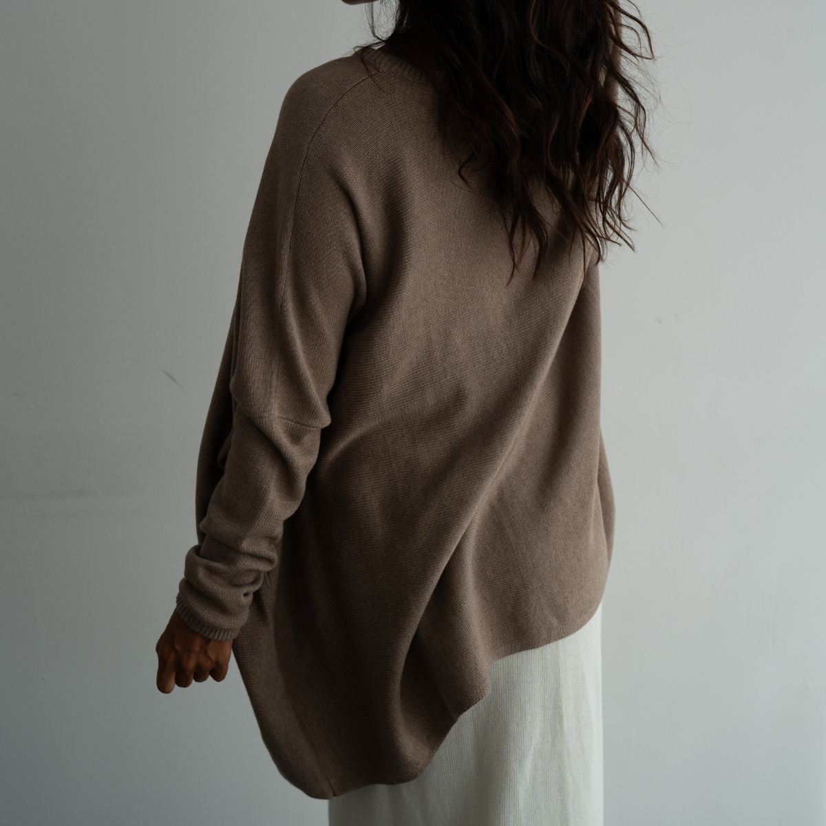 NIAMH - FAWN Oversized Knit Sweater