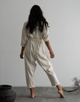 AD - Organic Pinstripe Jumpsuit